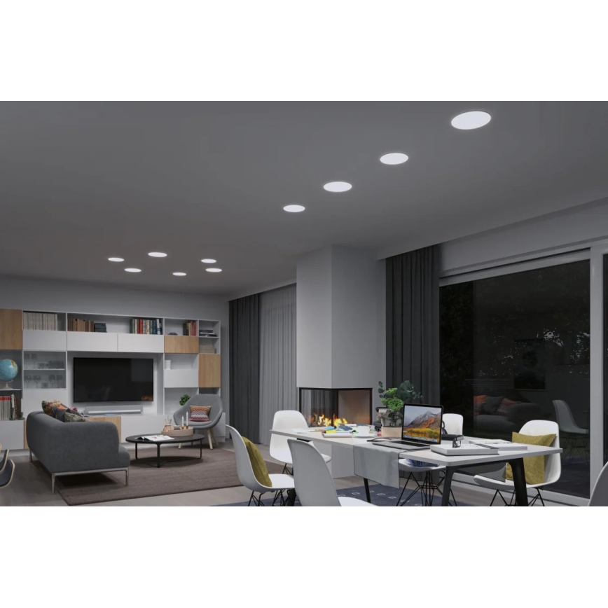 Paulmann 95386 - LED/15W IP44 Aptumšojama vannas istabas lampa SMART VELUNA 230V