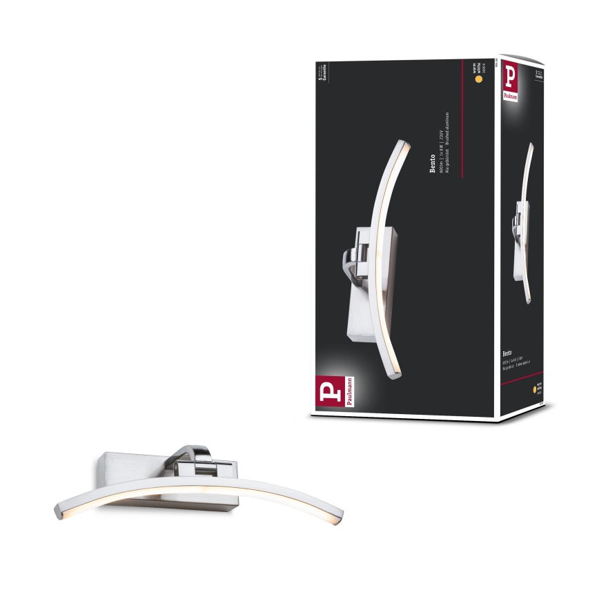 Paulmann 95556 - LED/6W gleznu apgaismojums BENTO 230V 30 cm matēts hroms