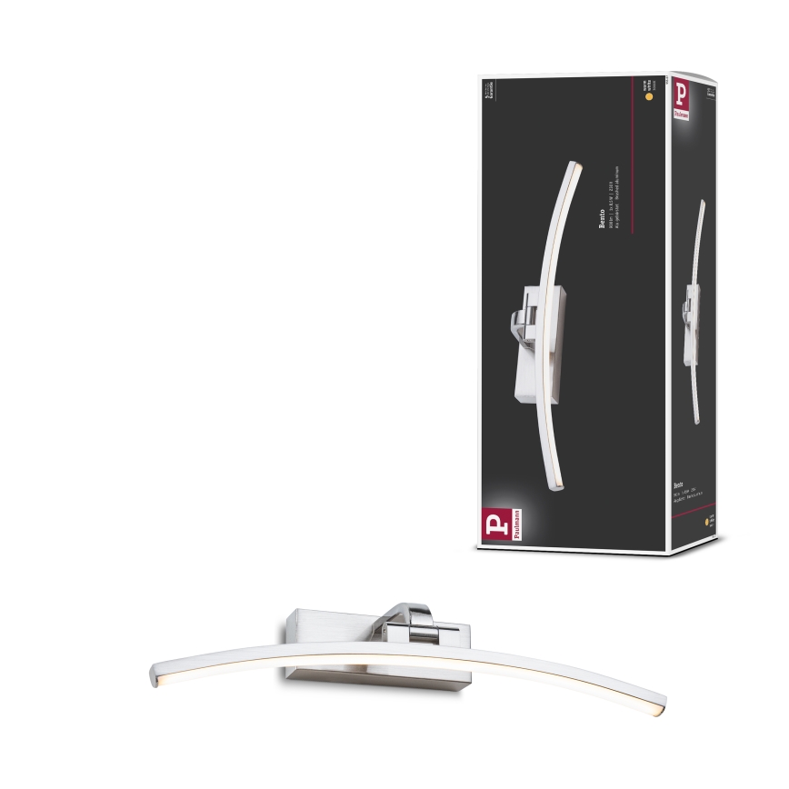 Paulmann 95557 - LED/8,5W gleznu apgaismojums BENTO 230V 40 cm matēts hroms