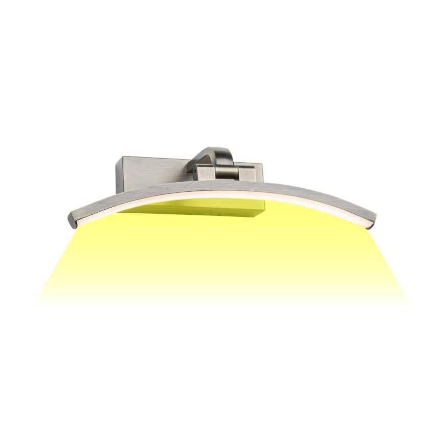 Paulmann 95559 - LED/6W BENTO gleznu gaismeklis, 230 V, 30 cm, misiņš