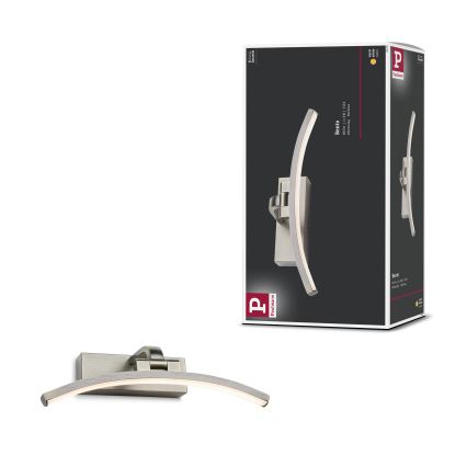 Paulmann 95559 - LED/6W BENTO gleznu gaismeklis, 230 V, 30 cm, misiņš