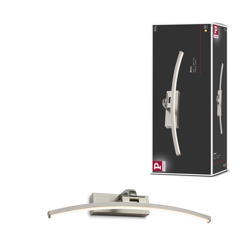 Paulmann 95560 - LED/8,5W Gleznu apgaismojums BENTO 230V 40 cm misiņš