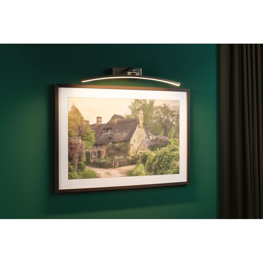 Paulmann 95561 - LED/10W gleznu apgaismotājs BENTO 230V 50 cm misiņš