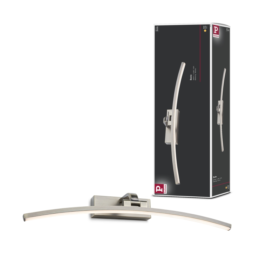 Paulmann 95561 - LED/10W gleznu apgaismotājs BENTO 230V 50 cm misiņš