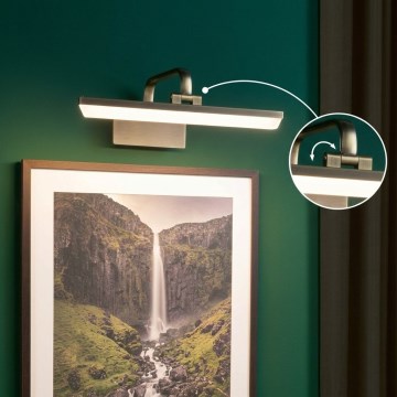 Paulmann 95569 - LED/9,5W Gleznu apgaismojums RENAN 230V 40 cm misiņš