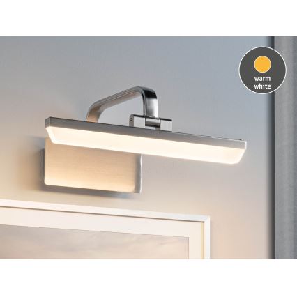 Paulmann 95571 - LED/6W gleznu lampa RENAN 230V 30 cm matēts hroms