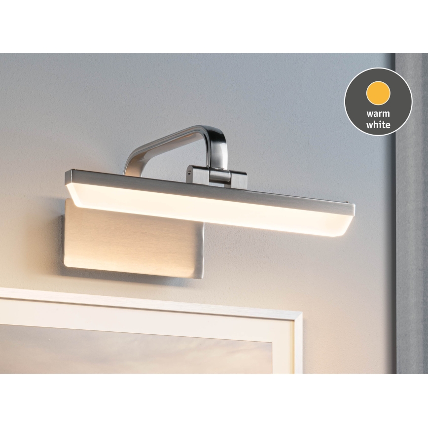 Paulmann 95571 - LED/6W gleznu lampa RENAN 230V 30 cm matēts hroms