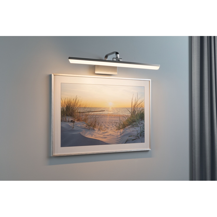 Paulmann 95573 - LED/11W gleznu gaismeklis RENAN 230V 60 cm matēts hroms