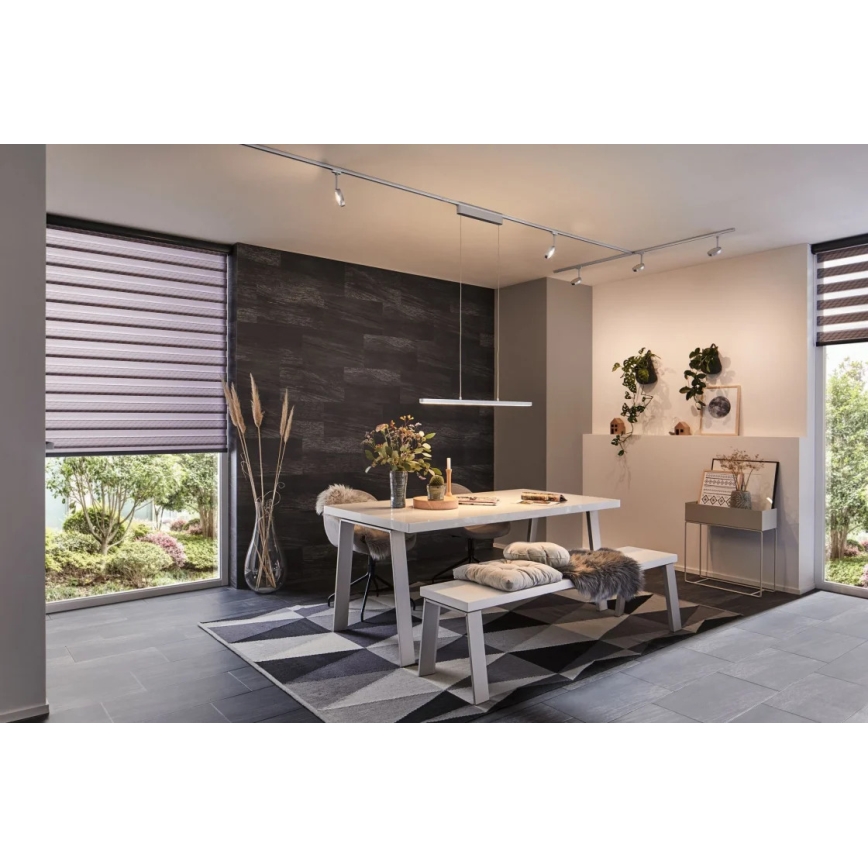 Paulmann 95578 - LED/40W Aptumšojuma lustra ar auklu URAIL LENTO 230V 2700-6500K