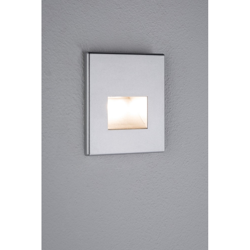 Paulmann 99495 - LED/1,2W Kāpņu telpas lampa EDGE 230V