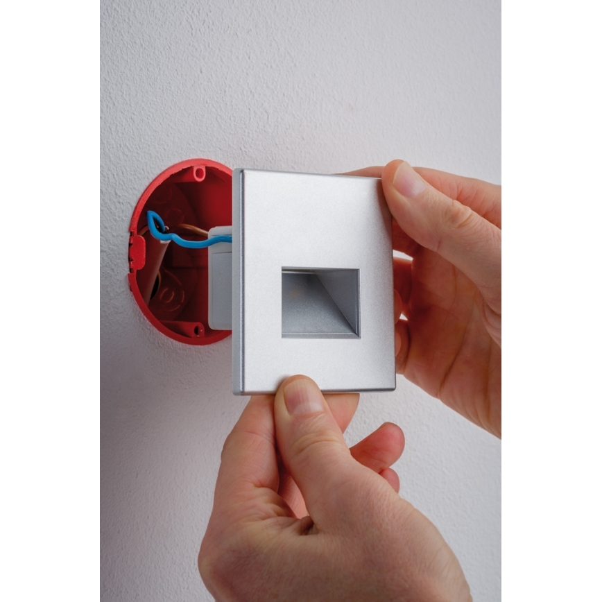 Paulmann 99495 - LED/1,2W Kāpņu telpas lampa EDGE 230V