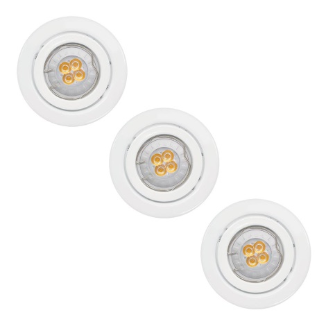 Paulmann - Nice Price 3323 - KOMPLEKTS 3x LED piekaramo griestu gaismeklis 3xGU10/3.5W/230V