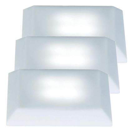 Paulmann - Nice Price 3629 - KOMPLEKTS 3xLED/0,3W IP44 Iegremdējama lampa 12V