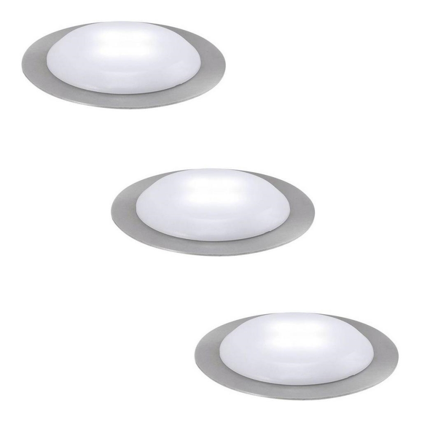 Paulmann - Nice Price 3630 - KOMPLEKTS 3x LED/0,3W IP44 Iebraucamā ceļa gaismekļi 230V