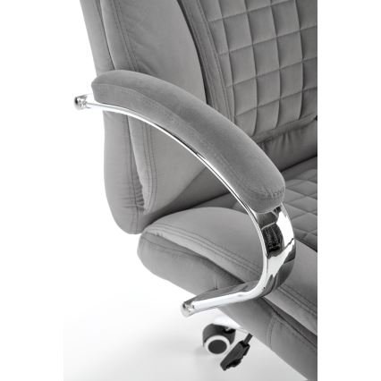 Pelēks biroja krēsls CALMARA