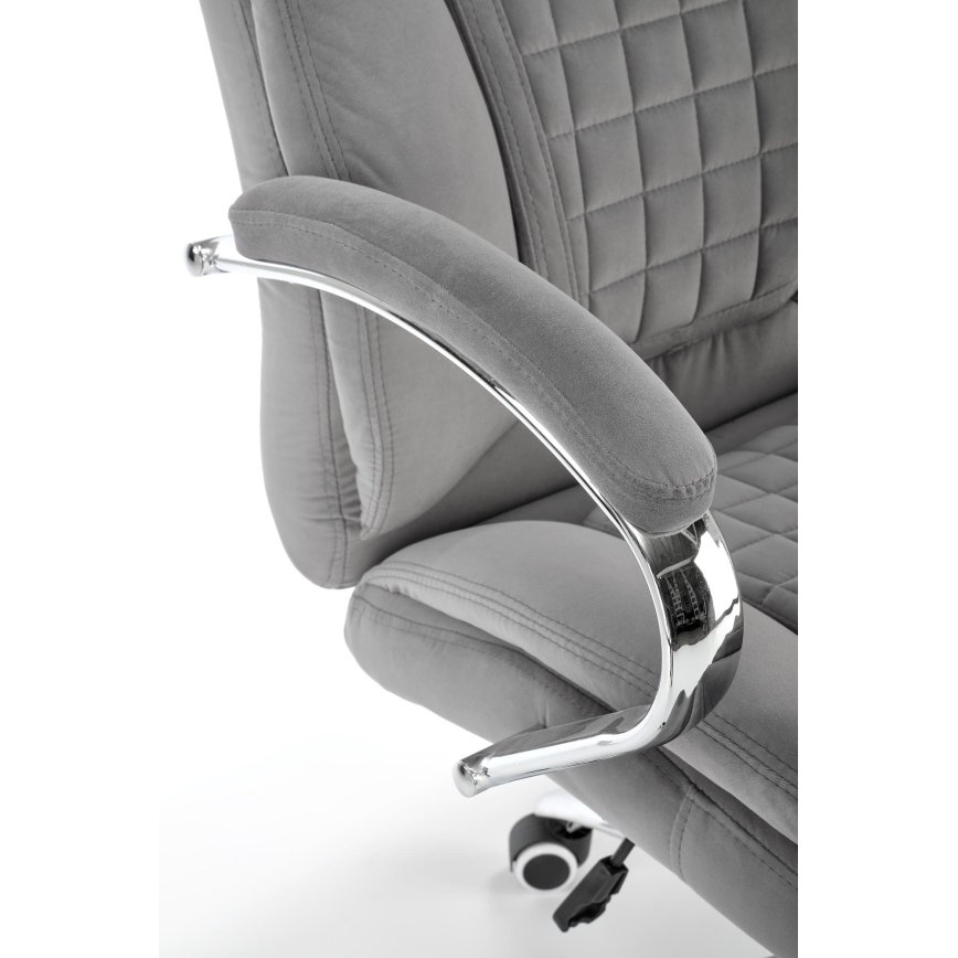 Pelēks biroja krēsls CALMARA