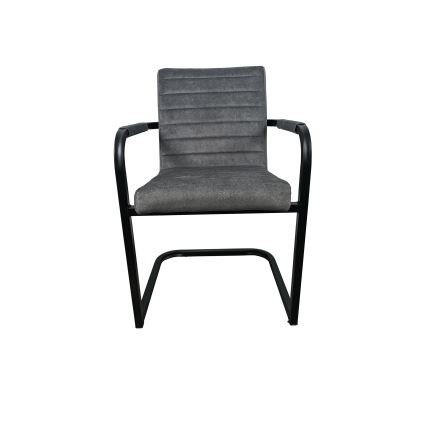 Pelēks ēdamistabas krēsls BART