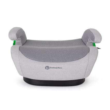 PETITE&MARS - Auto paaugstināmais sēdeklis OPTIMUS PRO i-Size Air 125-150 cm (22-36 kg) pelēks