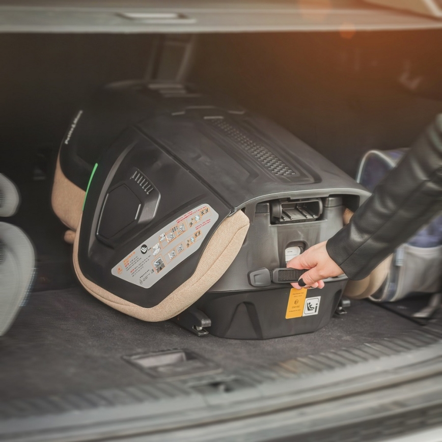 PETITE&MARS - Autokrēsliņš FLEX PRO i-Izmērs 100-150 cm (15-36 kg) bēša
