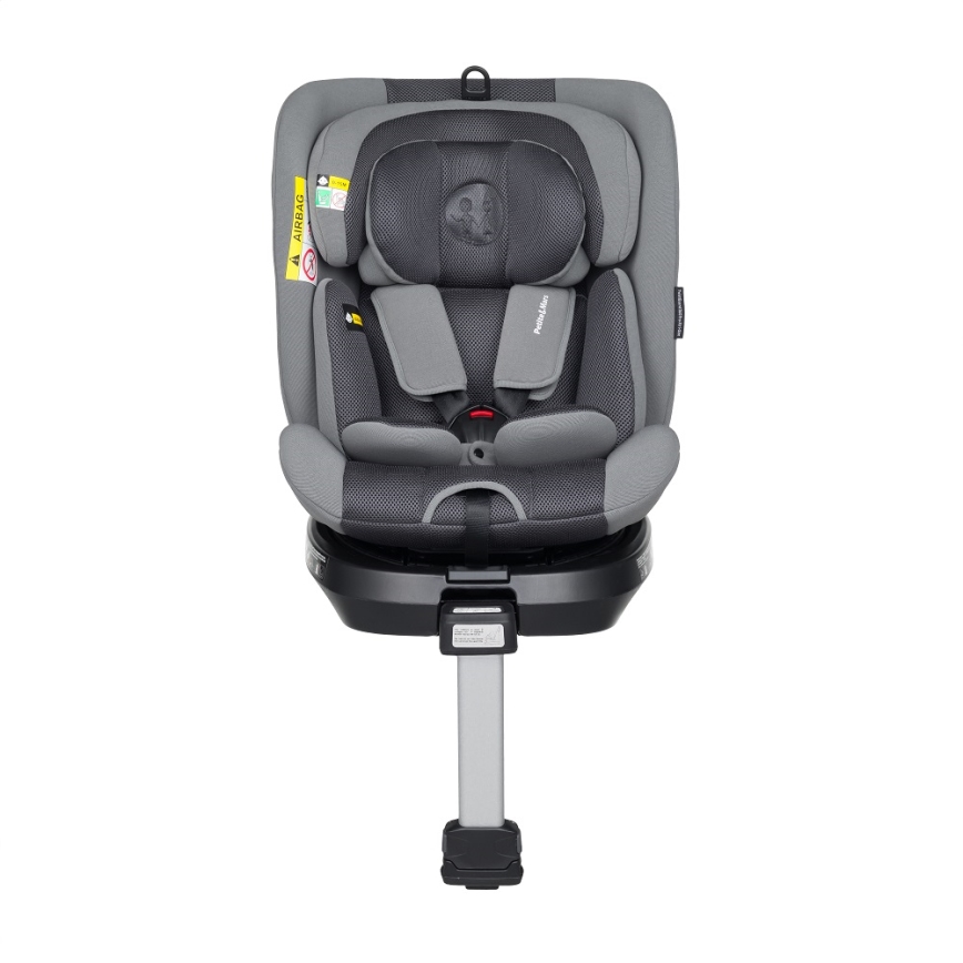 PETITE&MARS - Autokrēsliņš TWISTGUARD PRO i-Izmērs 40-150 cm (0-36 kg) pelēka