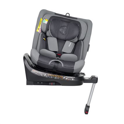 PETITE&MARS - Autokrēsliņš TWISTGUARD PRO i-Izmērs 40-150 cm (0-36 kg) pelēka