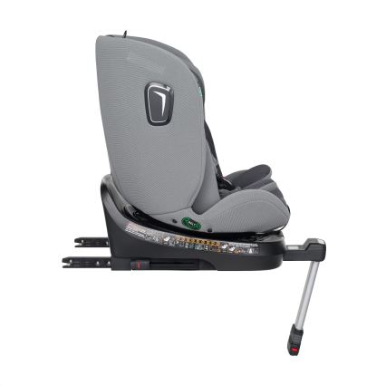 PETITE&MARS - Autokrēsliņš TWISTGUARD PRO i-Izmērs 40-150 cm (0-36 kg) pelēka