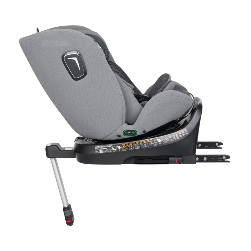 PETITE&MARS - Autokrēsliņš TWISTGUARD PRO i-Izmērs 40-150 cm (0-36 kg) pelēka
