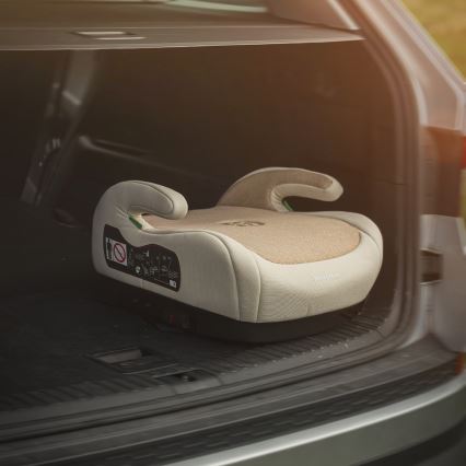 PETITE&MARS - Automašīnas paaugstinājuma krēsliņš OPTIMUS PRO i-Izmērs 125-150 cm (22-36 kg) bēša