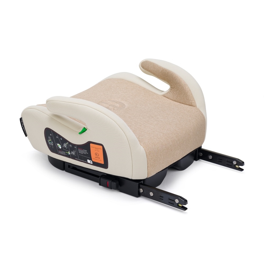 PETITE&MARS - Automašīnas paaugstinājuma krēsliņš OPTIMUS PRO i-Izmērs 125-150 cm (22-36 kg) bēša