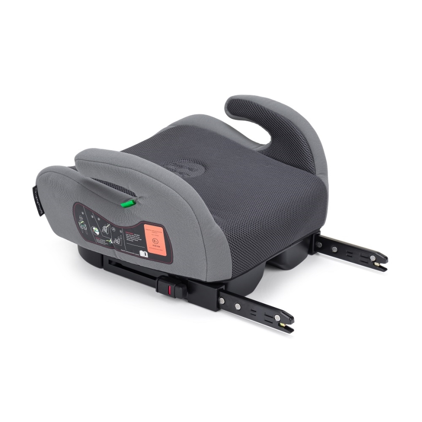 PETITE&MARS - Automašīnas paaugstinājuma krēsliņš OPTIMUS PRO i-Izmērs 125-150 cm (22-36 kg) pelēka