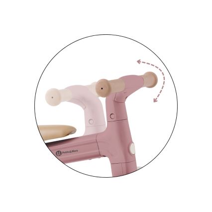PETITE&MARS - Bērnu balansa ritenis 3 vienā BINGO Dusty Rose