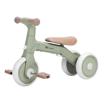 PETITE&MARS - Bērnu balansvelosipēds 3 vienā BINGO Sage Leaf