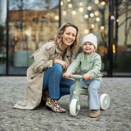 PETITE&MARS - Bērnu balansvelosipēds 3 vienā BINGO Sage Leaf