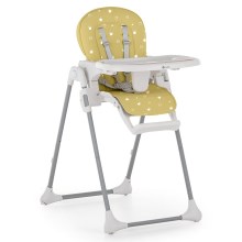 PETITE&MARS - Bērnu barošanas krēsls  GUSTO, dzeltens