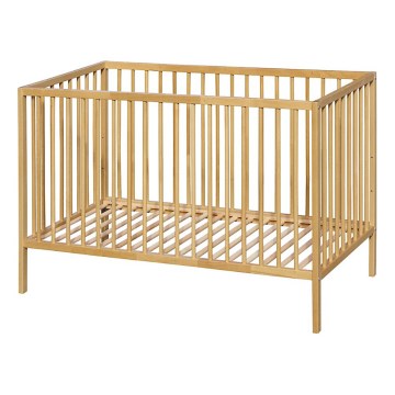 PETITE&MARS - Bērnu gultiņa NELA BEECH 120x60 cm buk
