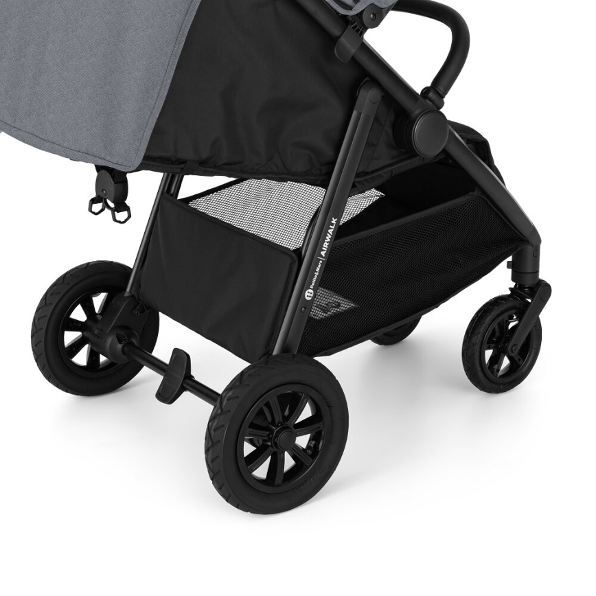 PETITE&MARS - Bērnu ratiņi AIRWALK2 pelēka