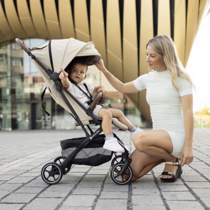 PETITE&MARS - Bērnu ratiņi FLY Sahara Beige