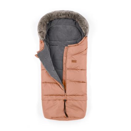 PETITE&MARS - Bērnu ratu maiss 4in1 ARCTIC Pastel Peach