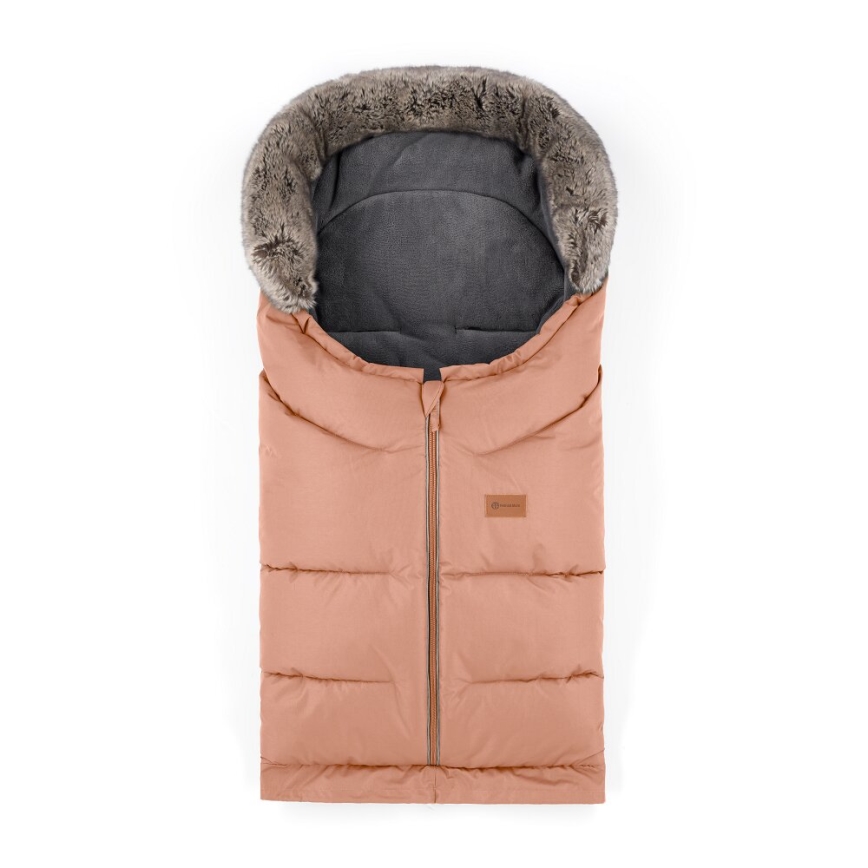 PETITE&MARS - Bērnu ratu maiss 4in1 ARCTIC Pastel Peach