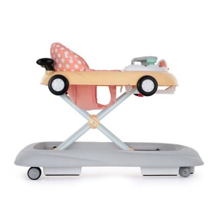 PETITE&MARS - Bērnu staigulītis ar mūziku CABRIO 2xAA oranža