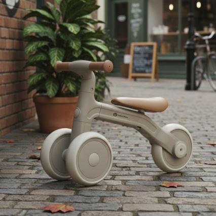 PETITE&MARS - Bērnu trīsritenis 3 vienā BINGO Ivory White