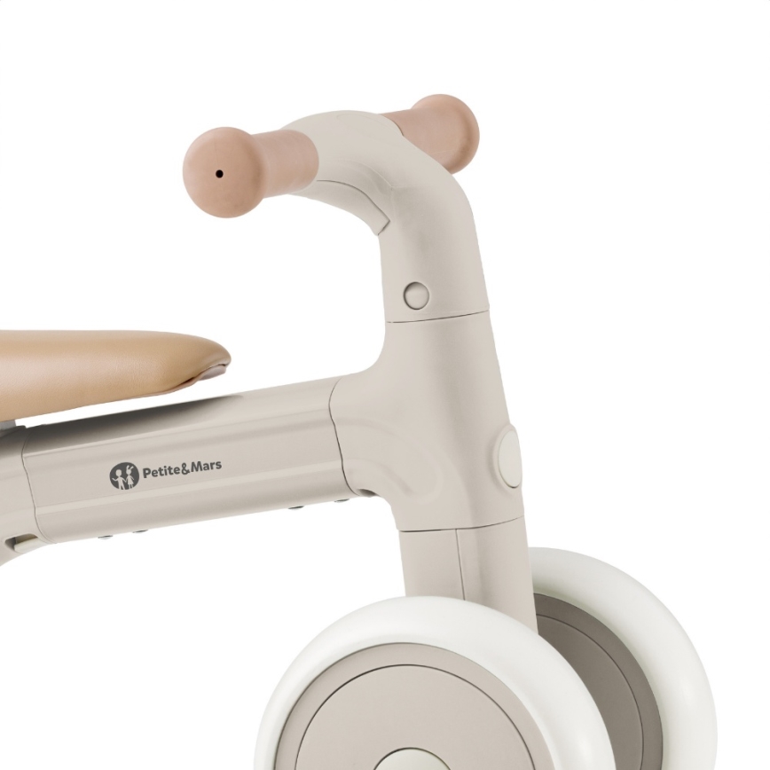 PETITE&MARS - Bērnu trīsritenis 3 vienā BINGO Ivory White