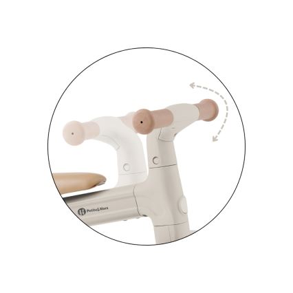 PETITE&MARS - Bērnu trīsritenis 3 vienā BINGO Ivory White