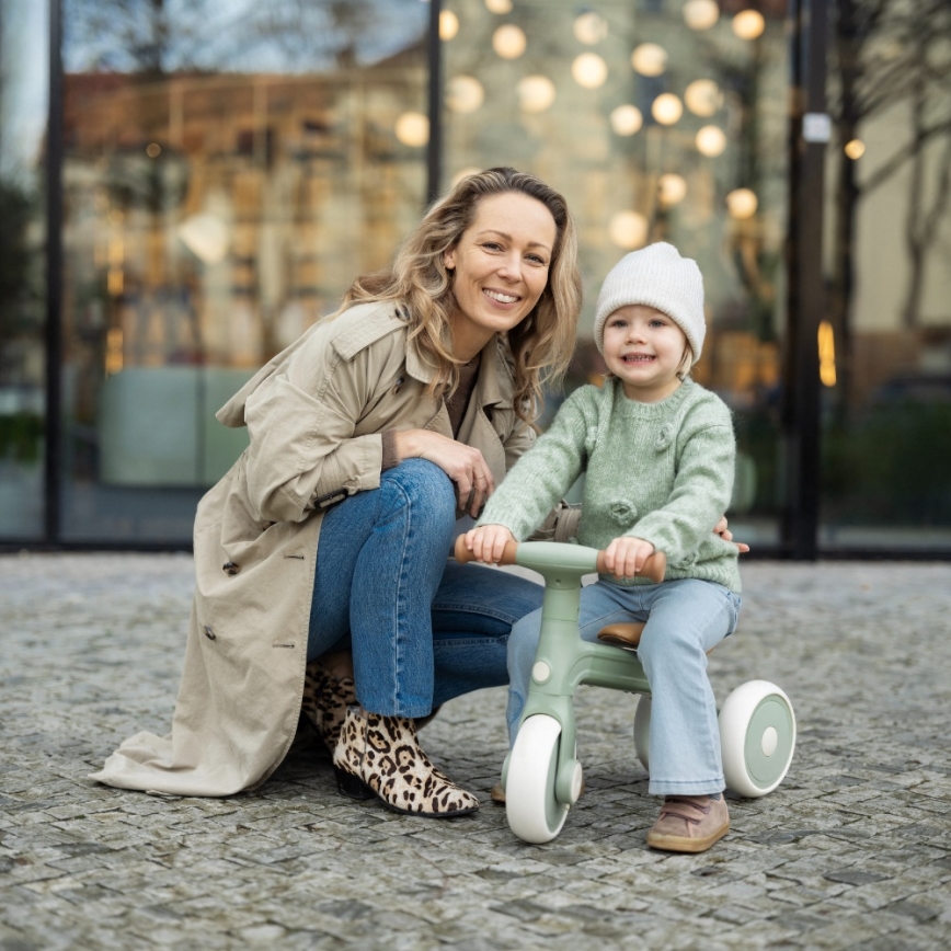 PETITE&MARS - bērnu trīsritenis 3 vienā BINGO Sage Leaf