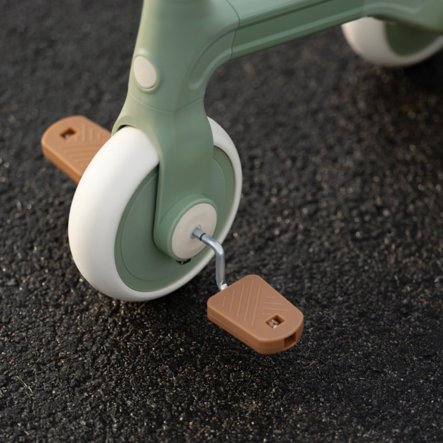 PETITE&MARS - bērnu trīsritenis 3 vienā BINGO Sage Leaf