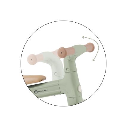 PETITE&MARS - bērnu trīsritenis 3 vienā BINGO Sage Leaf
