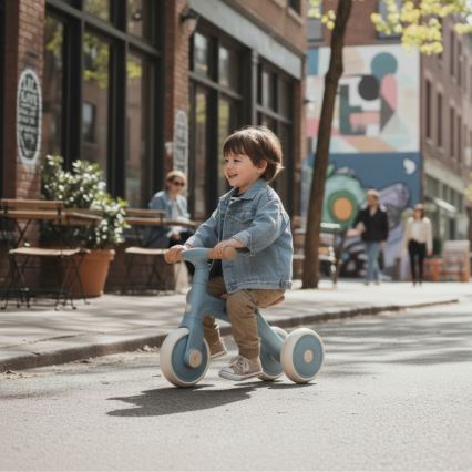 PETITE&MARS - Bērnu trīsritenis 3 vienā BINGO Stering Blue