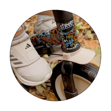 PETITE&MARS - Bērnu trīsritenis 5-in-1 TURBO LIMITED City Beat