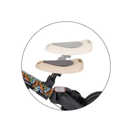 PETITE&MARS - Bērnu trīsritenis 5-in-1 TURBO LIMITED City Beat