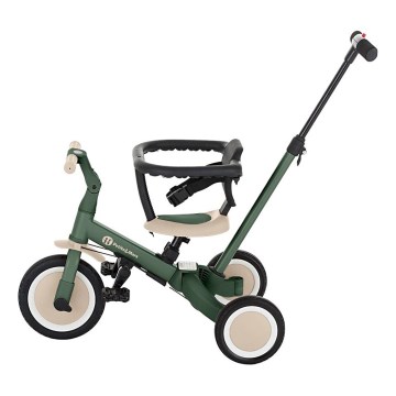 PETITE&MARS - Bērnu trīsritenis 5in1 TURBO Misty Green